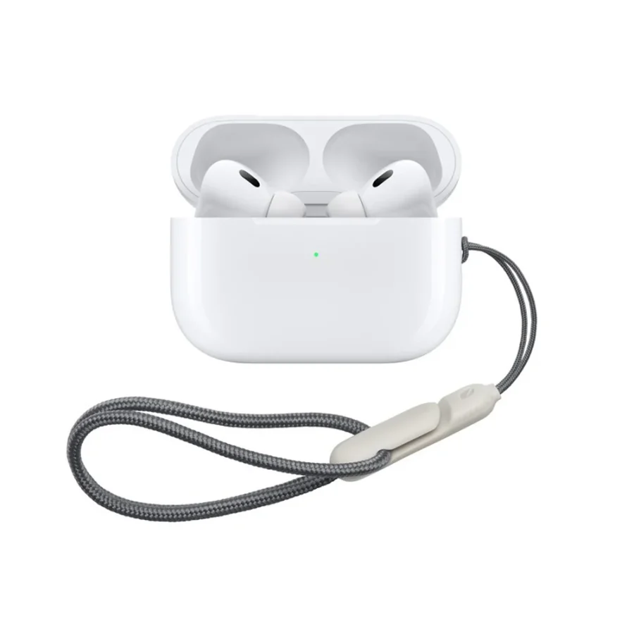 Airpods Pro 2 ANC Buzzer and Lanyard White