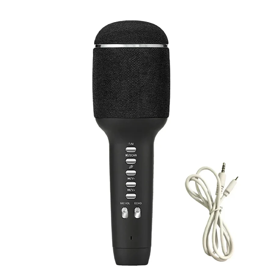 WS-900 Wireless Karaoke Microphone with Speaker Voice Changer - Image 2