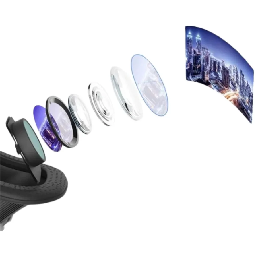 VR Glasses, 3D VR box Smartphone Headset Helmet - Image 3