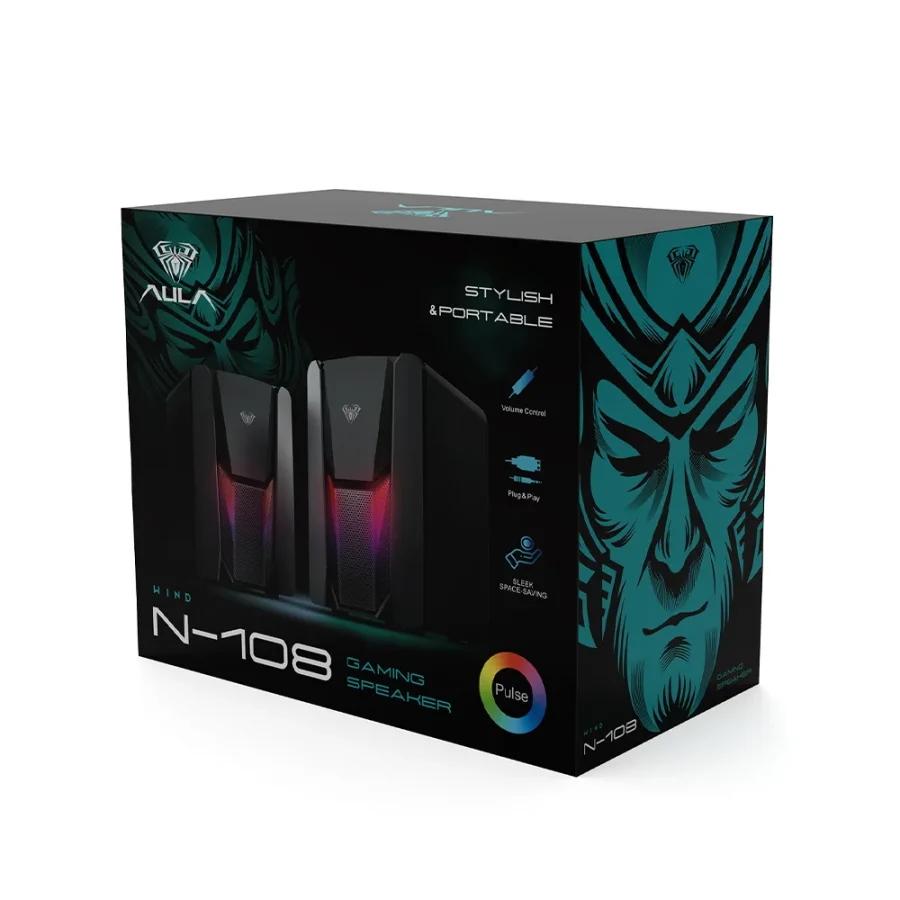 Aula Wind N-108 Gaming Speaker - Image 3
