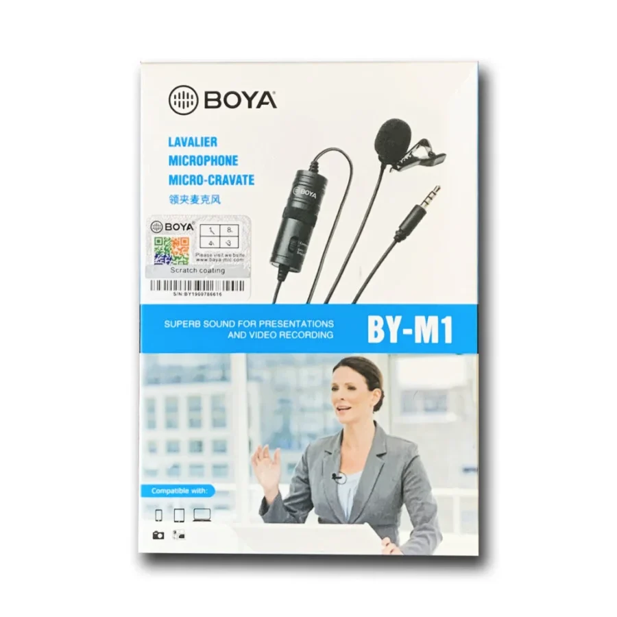 Boya M1 Lavalier Collar Microphone - Image 2